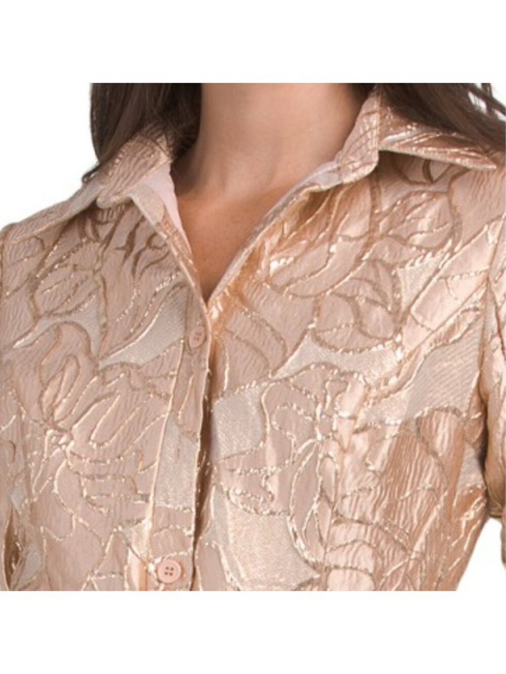 RENE BY RENE RUIZ Jacquard Gown - Picture 3 of 5